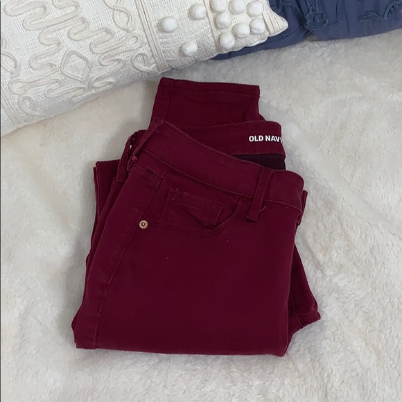 ✨Old Navy red skinny pants! - Picture 5 of 5